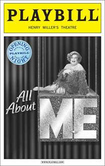 All About Me Limited Editon Official Opening Night Playbll - Dame Edna Cover 